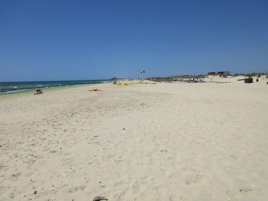 Viel Platz am Strand
