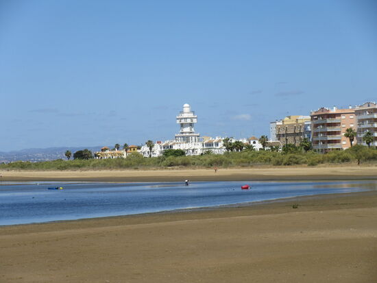 Blick auf den Leuchtturm
