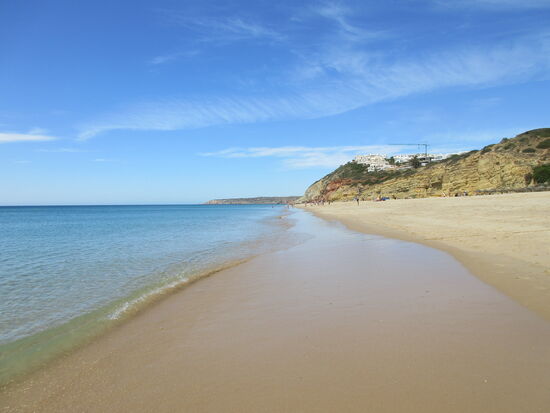 Der schöne Sandstrand