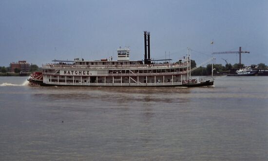 Schiff auf dem Mississippi