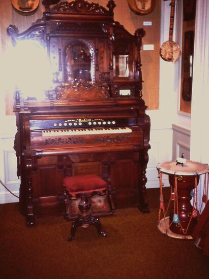 Wer dieses Instrument wohl gespielt hat?