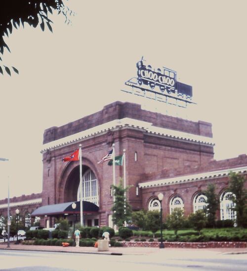 Das legendäre Bahnhofsgebäude