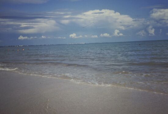 Klares Wasser und schöner Strand