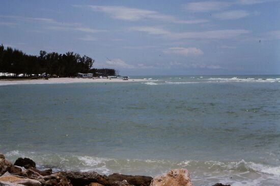 Blick auf einen der schönen Strände