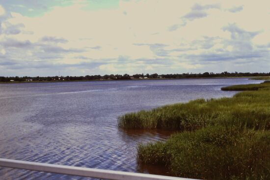 Blick auf den Ashley River