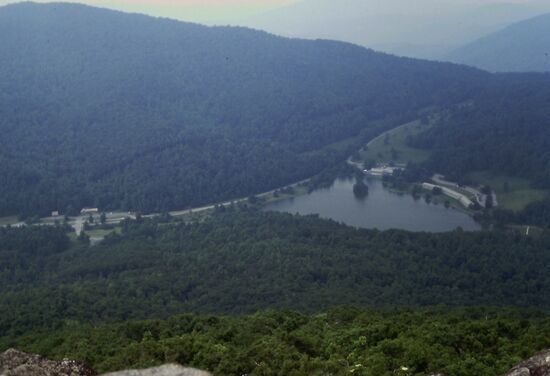 Blick auf den Abbott Lake