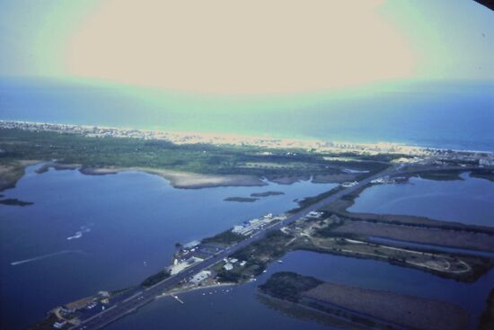 Brücke über den Sound
