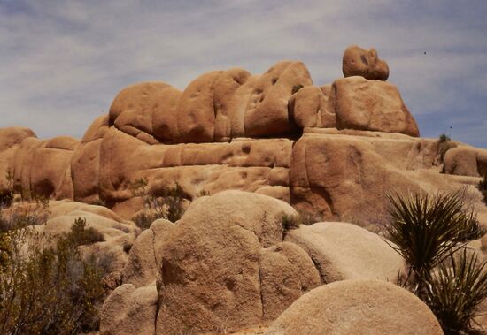Schöne Felsformation