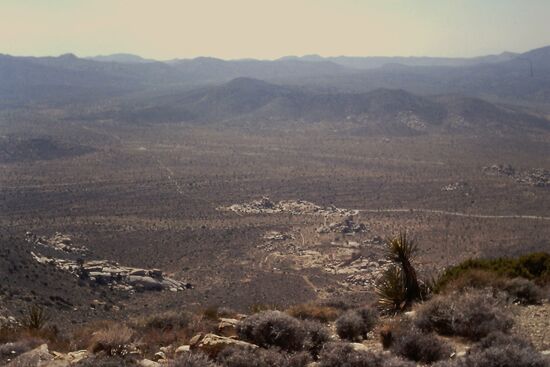 Die Aussicht vom Ryan Mountain