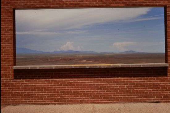 Blick auf die Umgebung