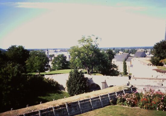Ausblick von der Schlossterrasse