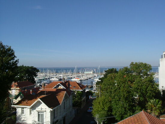 Blick auf den Yachthafen