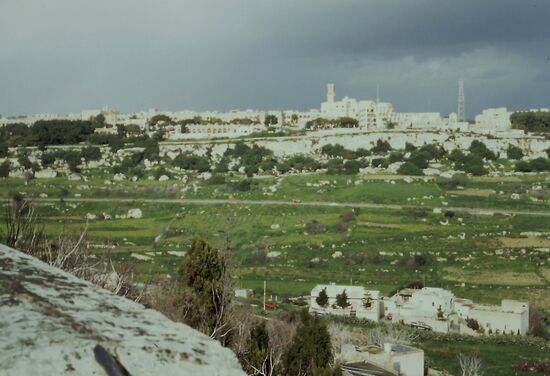 Bllick auf Mdina