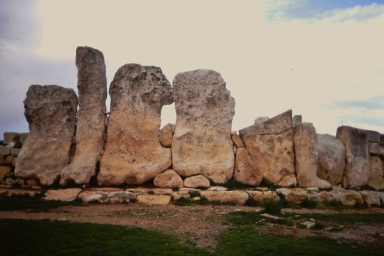 Prähistorischer Megalith Tempel