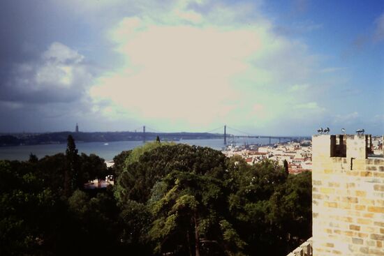 Blick vom Castelo Sao Jorge