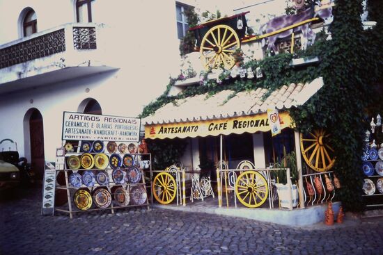 Typischer Souvenirladen