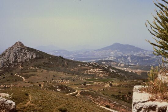 Blick von Altkorinth