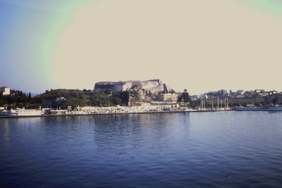 Ab Patras am frühen Abend