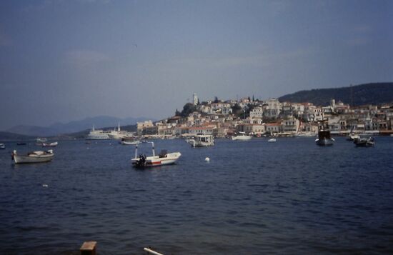 Blick auf Poros