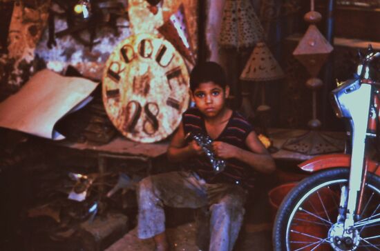 In der Gasse der Eisen- und Kupferschmiede