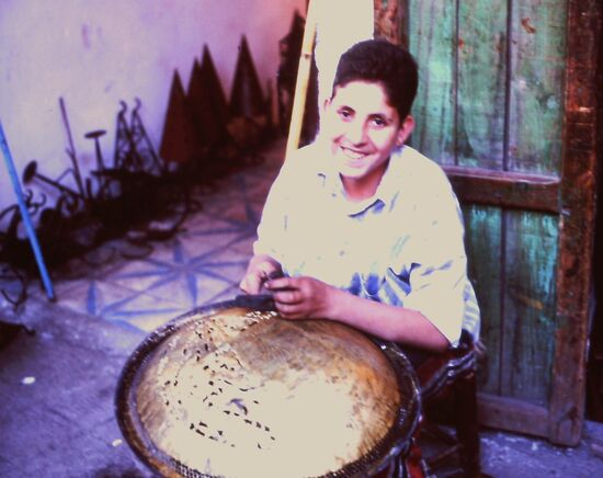 In der Gasse der Eisen- und  Kupferschmiede