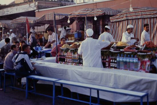 Die ersten Gäste sind schon da