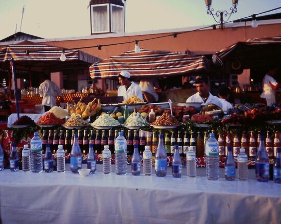 Das leckere Essen ist parat