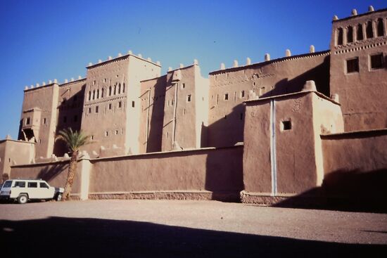 Die mächtige Kasbah Taourirt