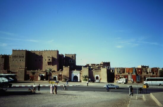 Blick auf die Kasbah