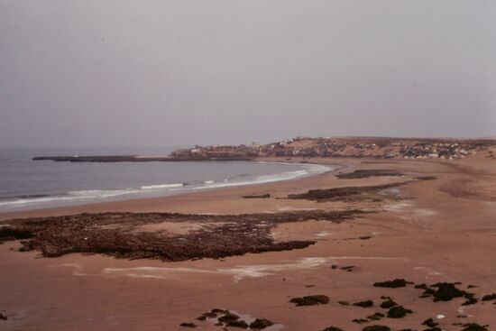 Der Strand ausserhalb von Agadir