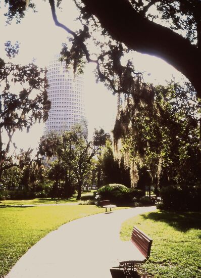 Grüne Oase in Downtown