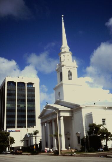 First Baptist Church an der Main Street