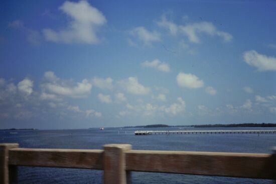 Am Manatee River - Blick auf die Bucht
