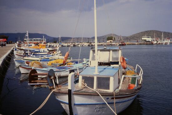 Elounda Hafen