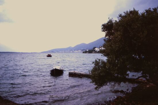 beim Hotel Elounda Village