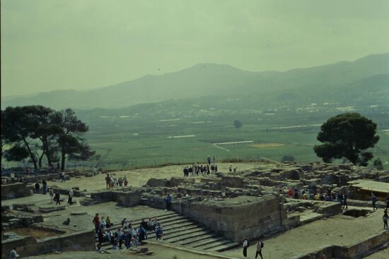 Die Ruinen von Festós