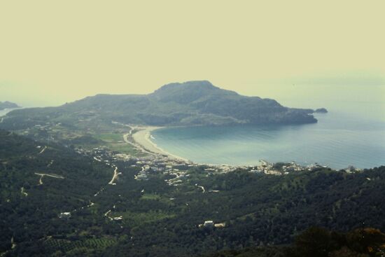 Blick auf Plakias