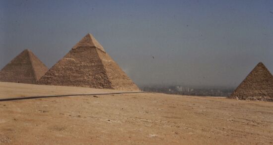 Die drei Hauptpyramiden
