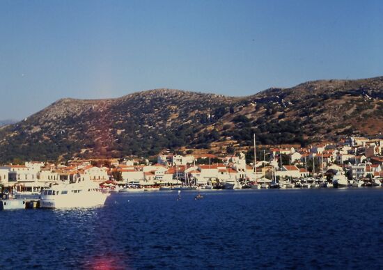 Blick zurück auf Kusadasi