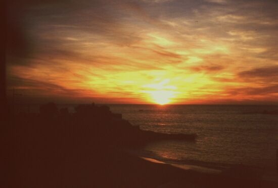 Was für ein schöner Sonnenuntergang!