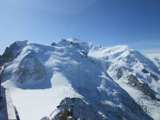 Blick auf den Mont Blanc