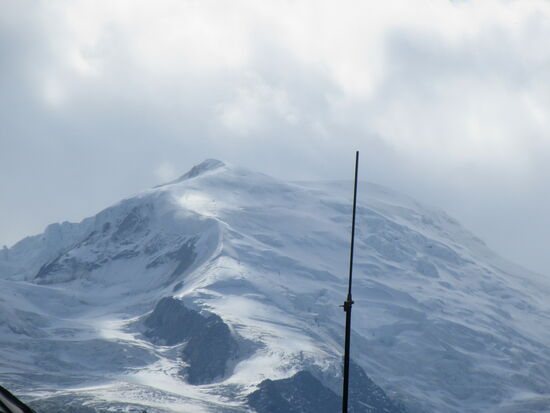 Der Gipfel vom Mont Blanc