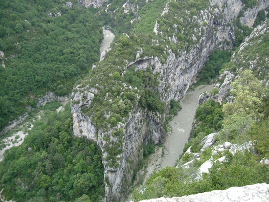 Blick in die Schlucht