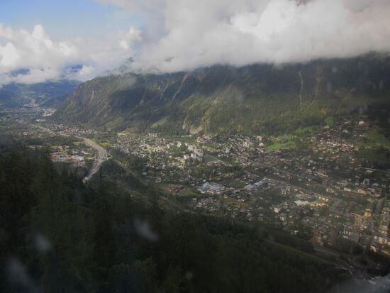 Blick aus der Gondel