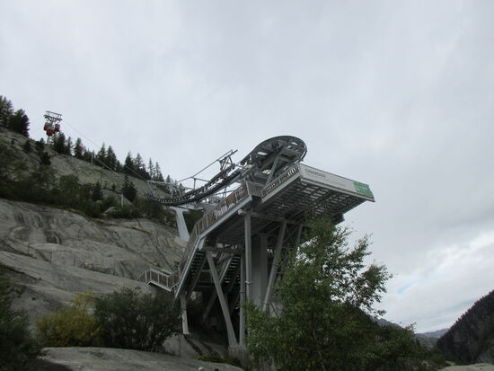 Station der Kabinenbahn