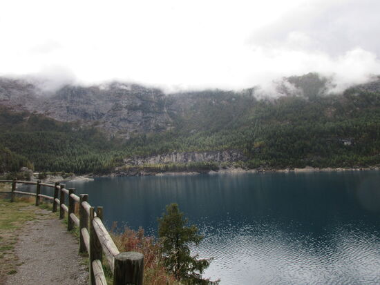 Der Stausee Lac du Chevril