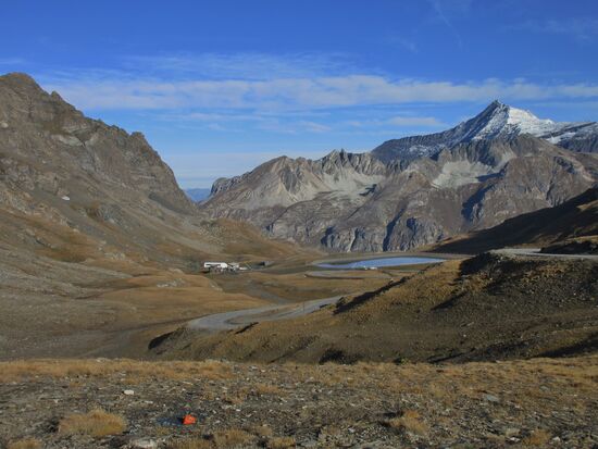 Blick zurück von der Passhöhe