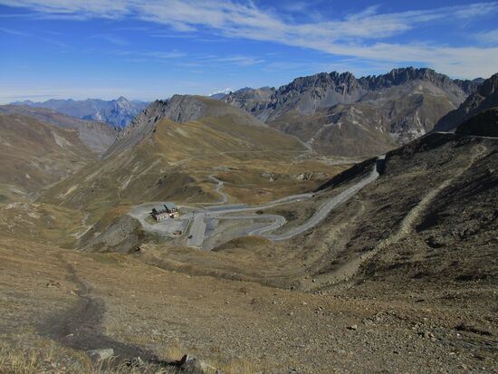 Blick von der Passhöhe