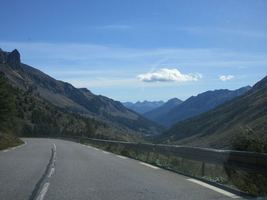 Fahrt nach Briancon