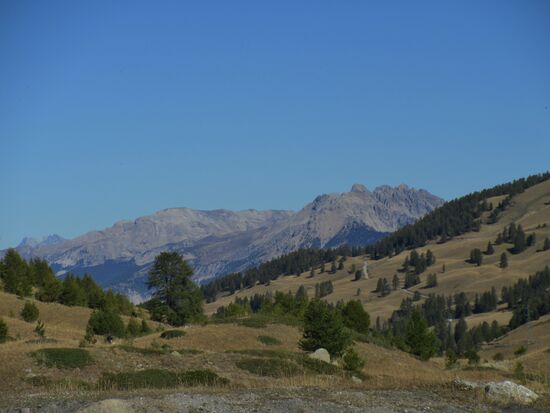 Blick von der Passhöhe